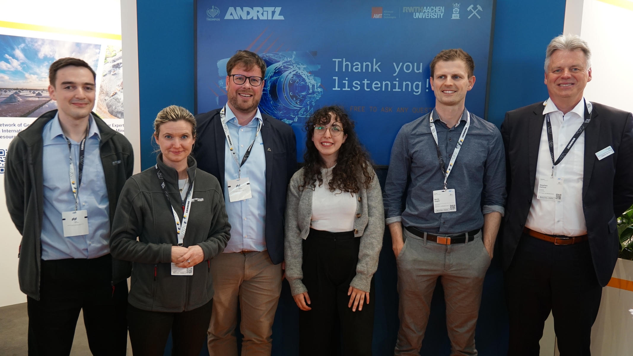 Preisverleihung Mining & Minerals Hackathon auf der bauma 2025