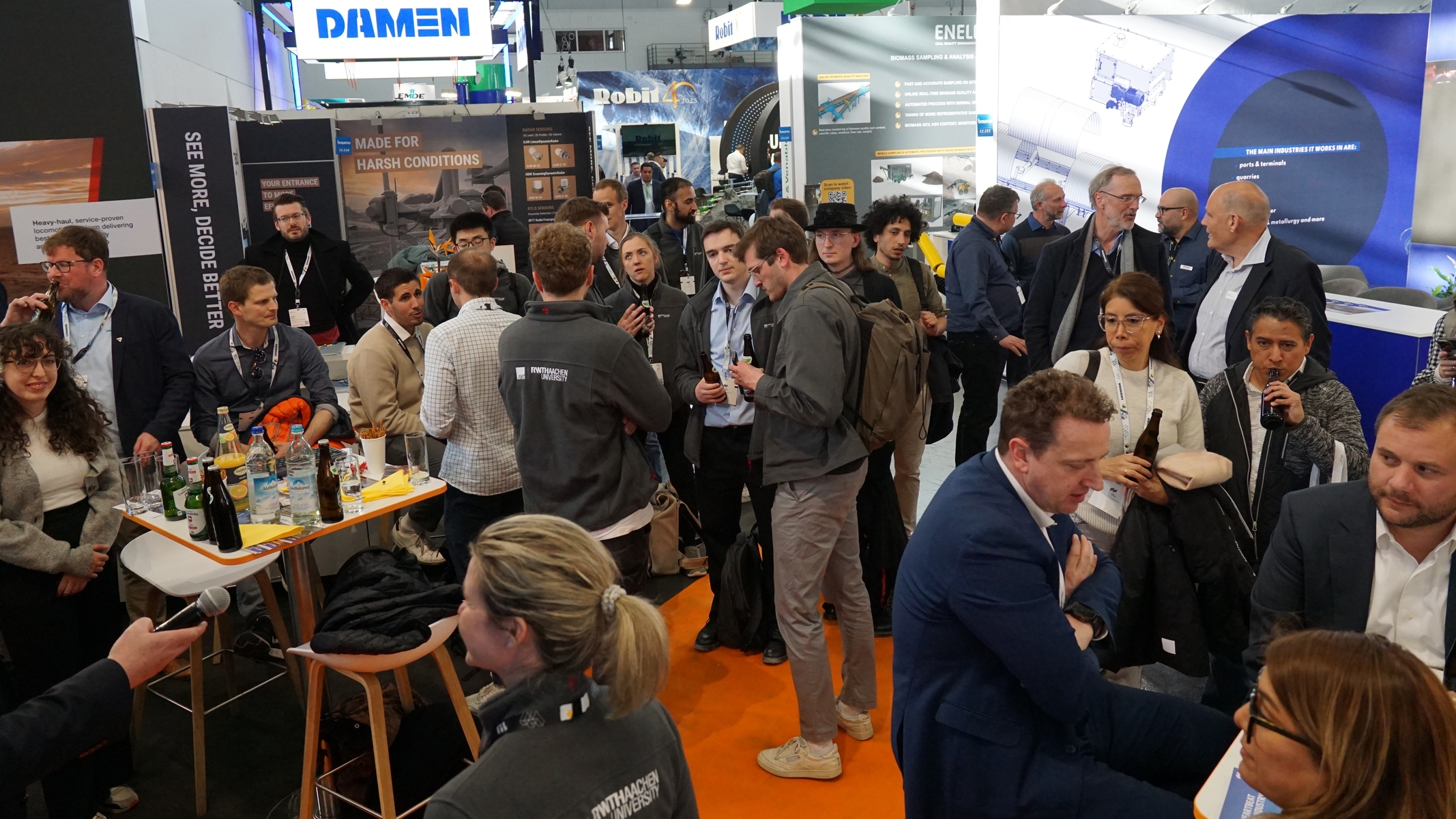 Preisverleihung Mining & Minerals Hackathon auf der bauma 2025