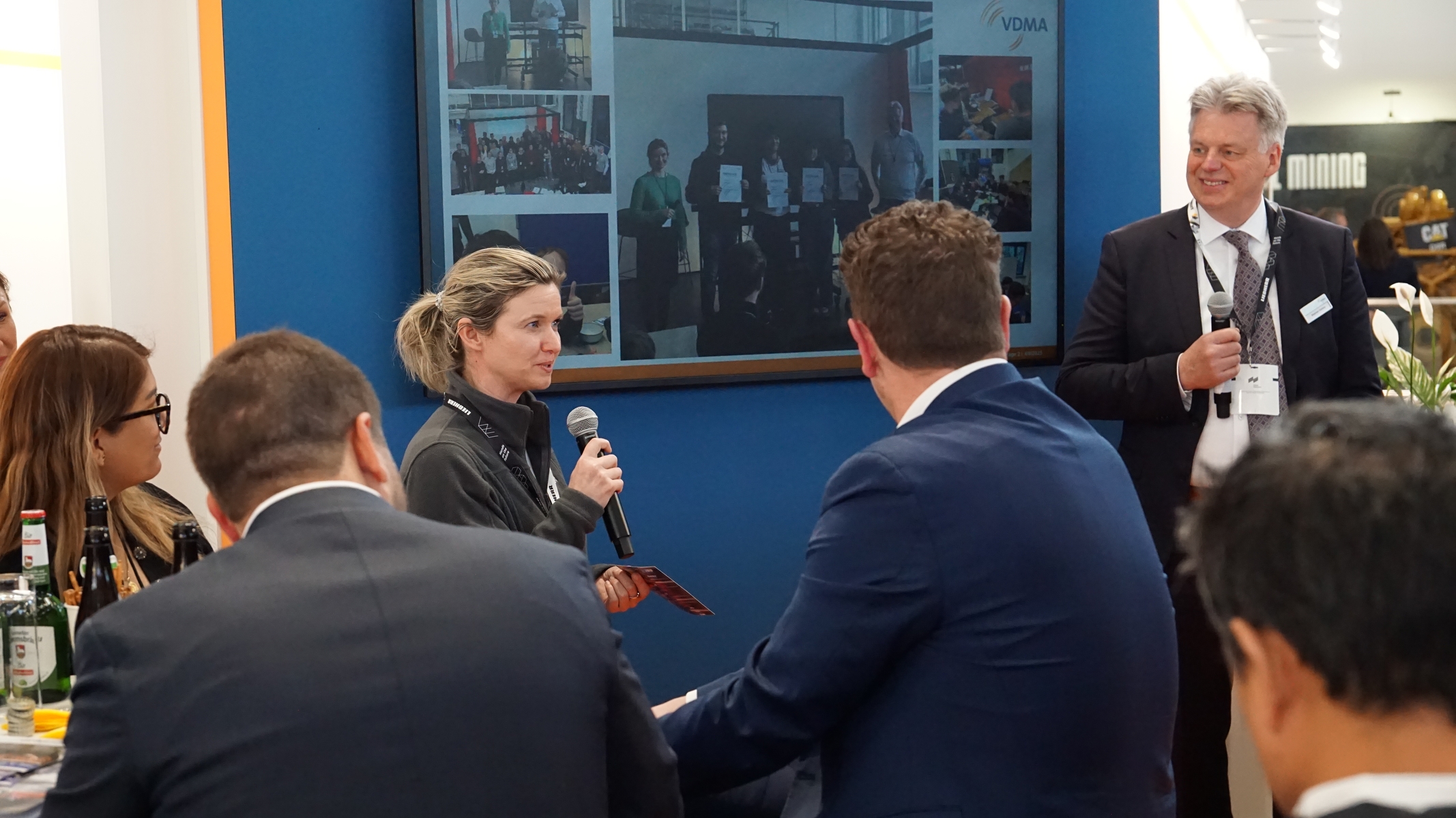 Preisverleihung Mining & Minerals Hackathon auf der bauma 2025