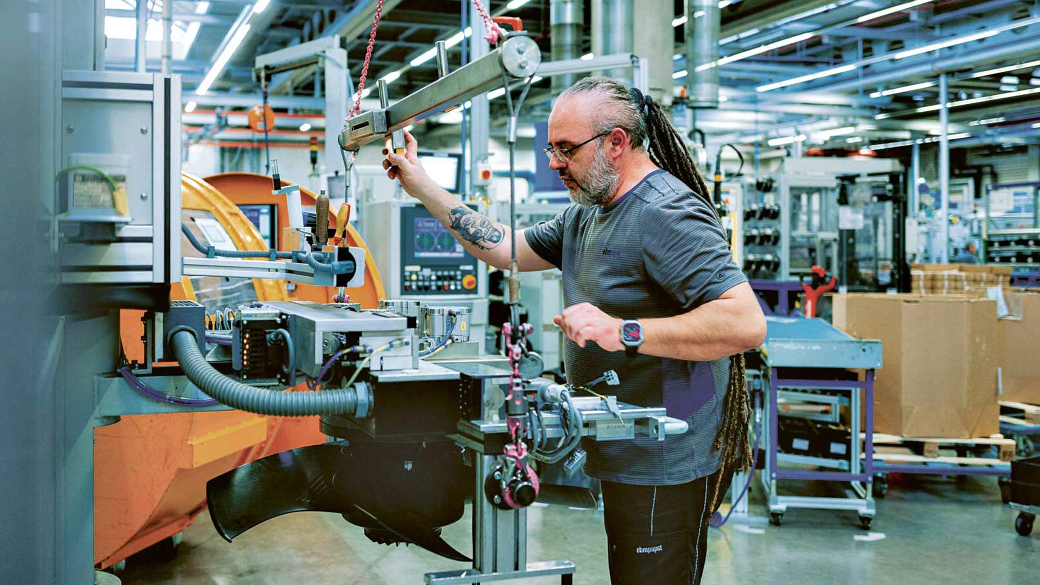 Die Neuausrichtung von ebm-papst soll Raum für innovative Arbeitsprozesse schaffen.
