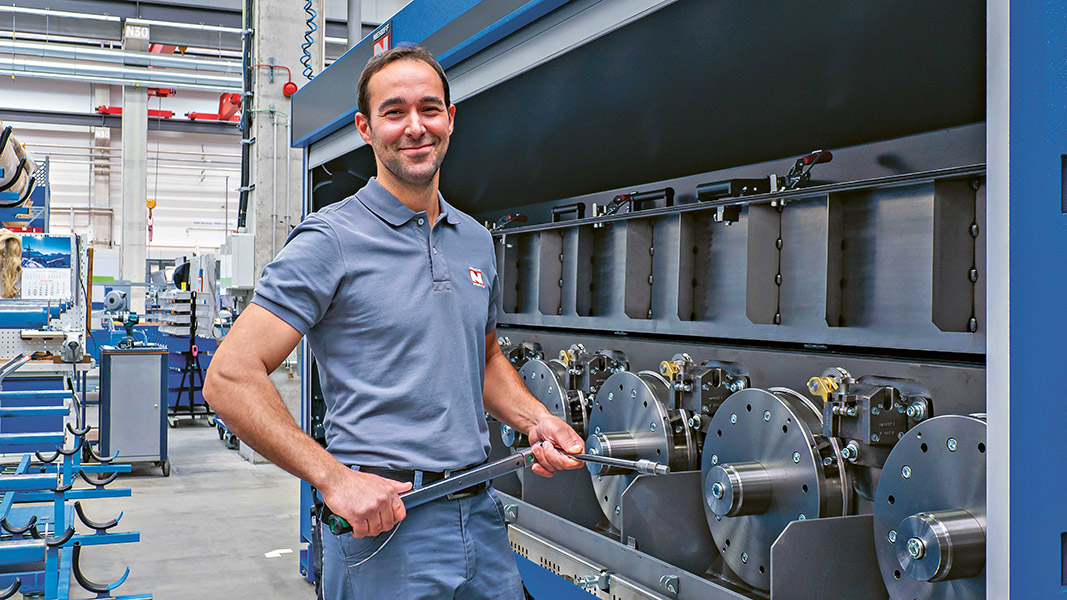 Stefan Rößler kümmert sich als Multiplikator um Optimierungen im Betrieb.